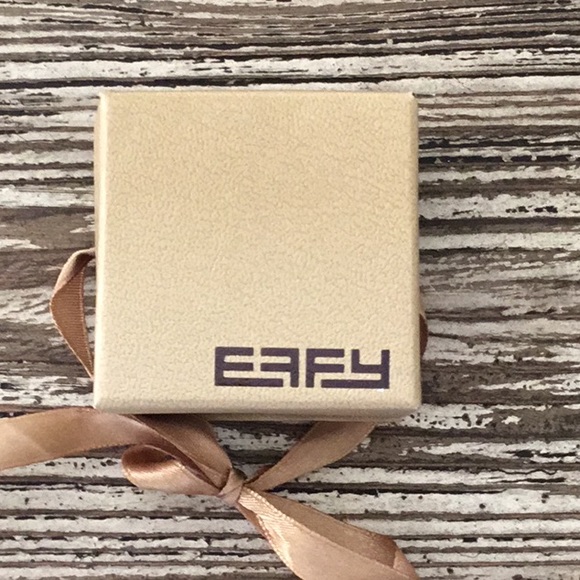 EFFY Diamond and Sapphire Earrings - Picture 2 of 6